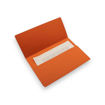 Picture of GUILDHALL CARDBOARD DOCUMENT WALLET ORANGE